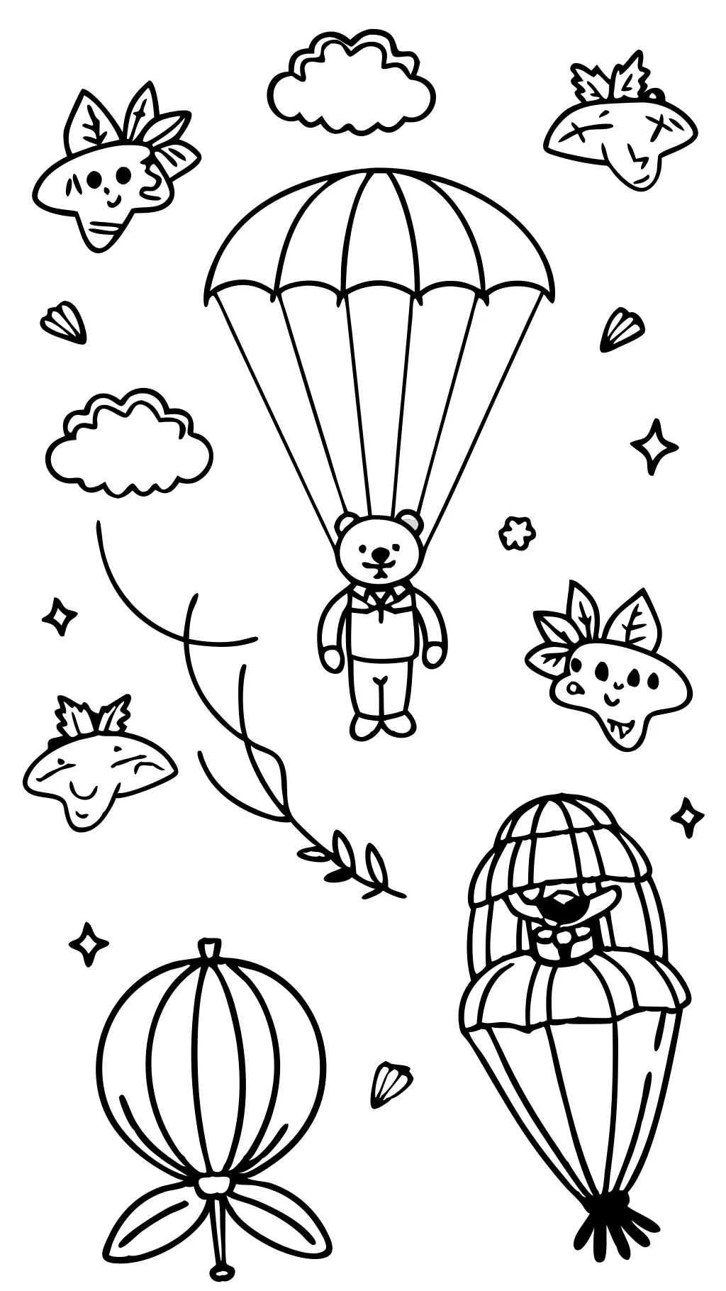 free fall printables coloring pages